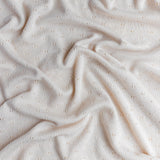 Merino Wool Bibi Pointelle Blanket/Swaddle - Off White