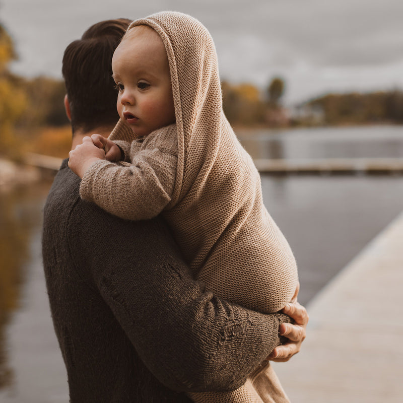 Merino Wool Cocoon - Sand