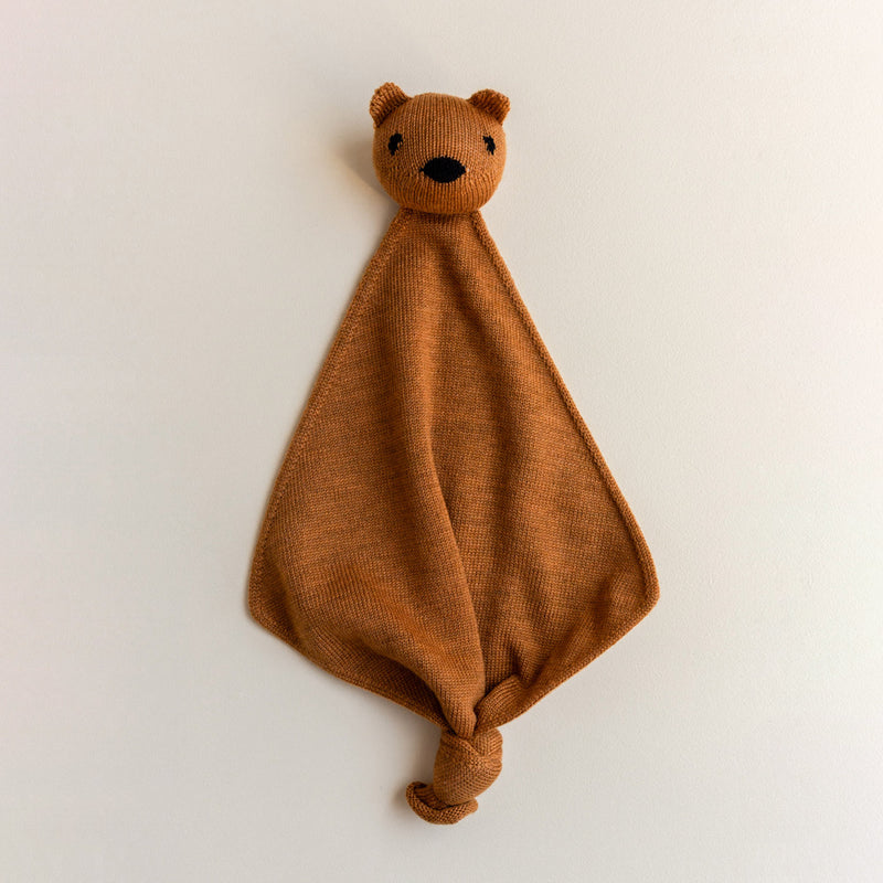 Merino Wool Tokki Teddy Comforter - Rust