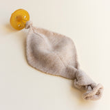 Merino Wool Titi Soother Holder - Sand
