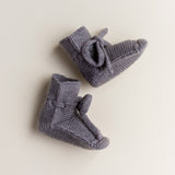 Baby Merino Wool Booties - Otter