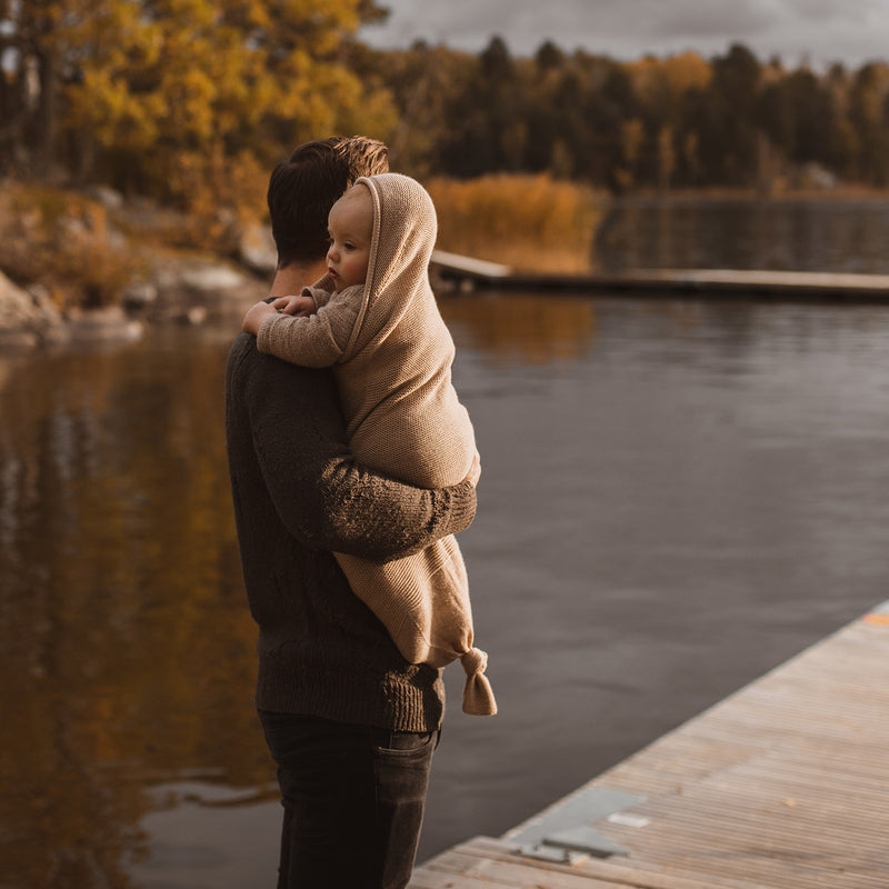 Merino Wool Cocoon - Sand