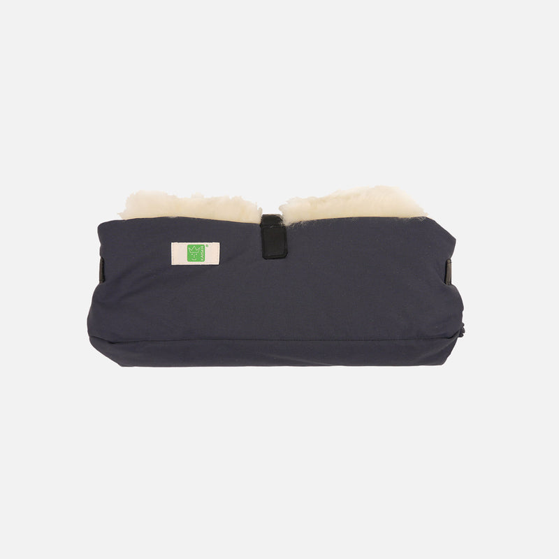 Cotton/Sheepskin Buggy Hand Warmer - Dark Anthracite