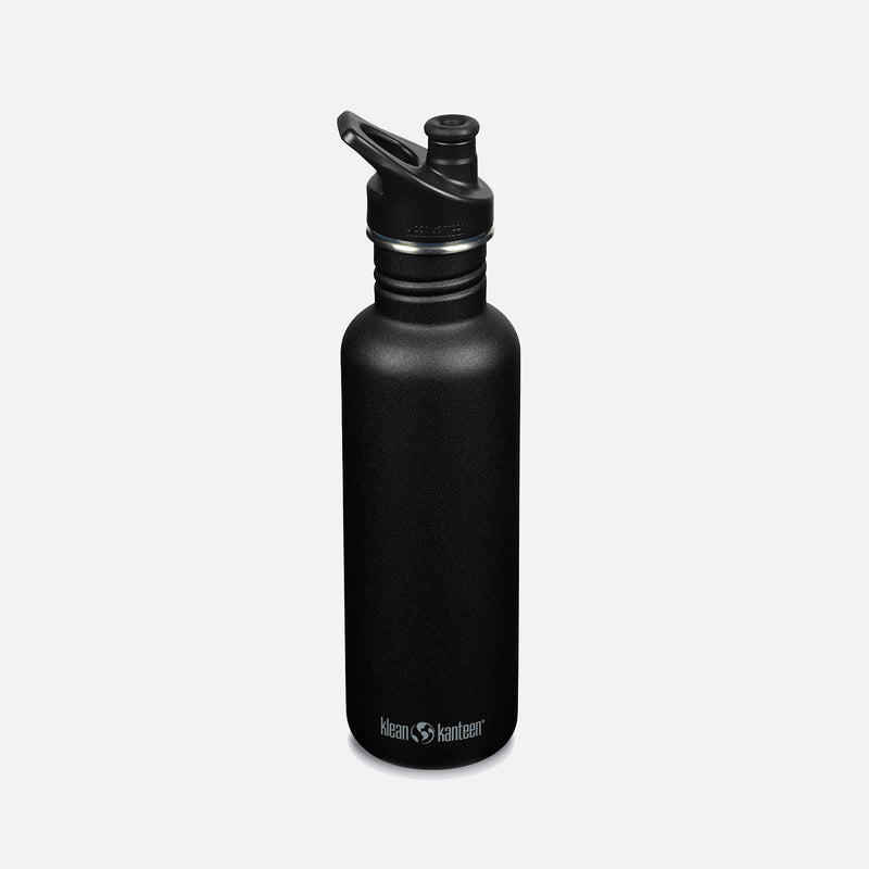 Stainless Steel Classic Water Bottle - 800ml - Black