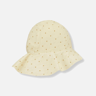 Cotton Muslin Kiki Sun Hat - Dotties Bronze