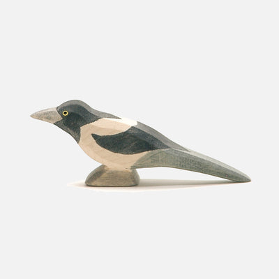 Handcrafted Wooden Magpie