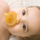 Natural Rubber Soother/Pacifier - Butterfly - Round