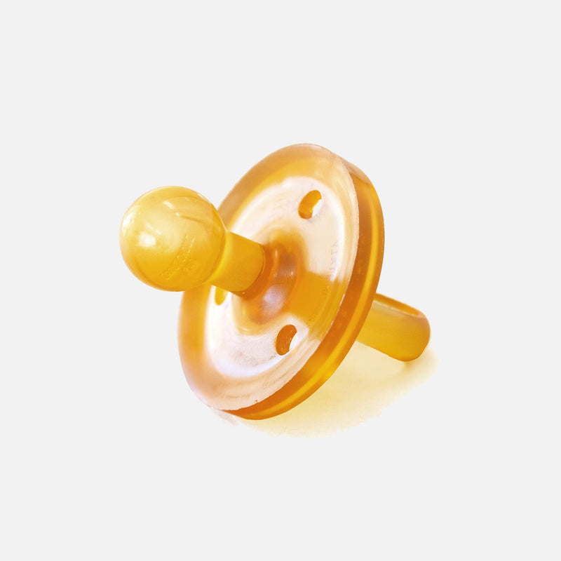 Natural Original Rubber Soother/Pacifier - Round