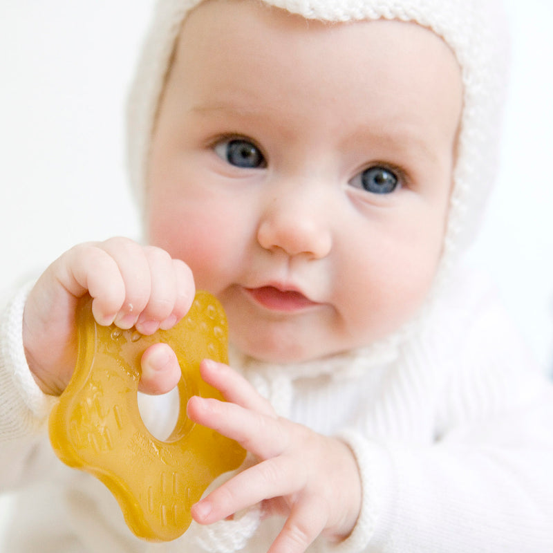 Natural Rubber Teething Toy - Starfish