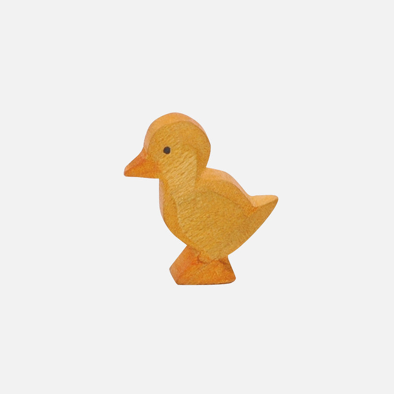 Handcrafted Wooden Duckling