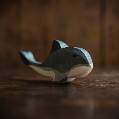 Handcrafted Wooden Whale