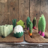 Felted Wool Grow A Garden - Set of 16