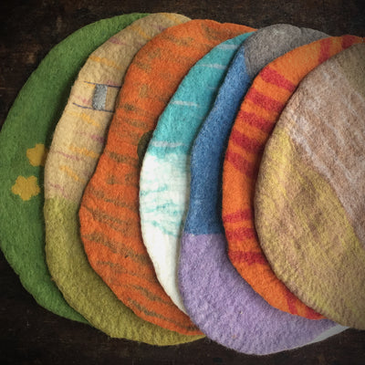Felted Wool Landscape Play Mats - More Options