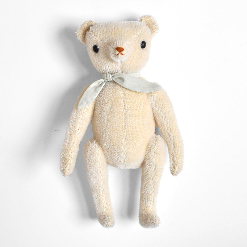 Handmade Classic Mohair Bear - Cream