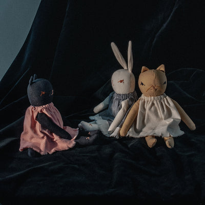 Handmade Cotton Small Rabbit Or Cat - More options