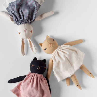 Handmade Cotton Small Rabbit Or Cat - More options