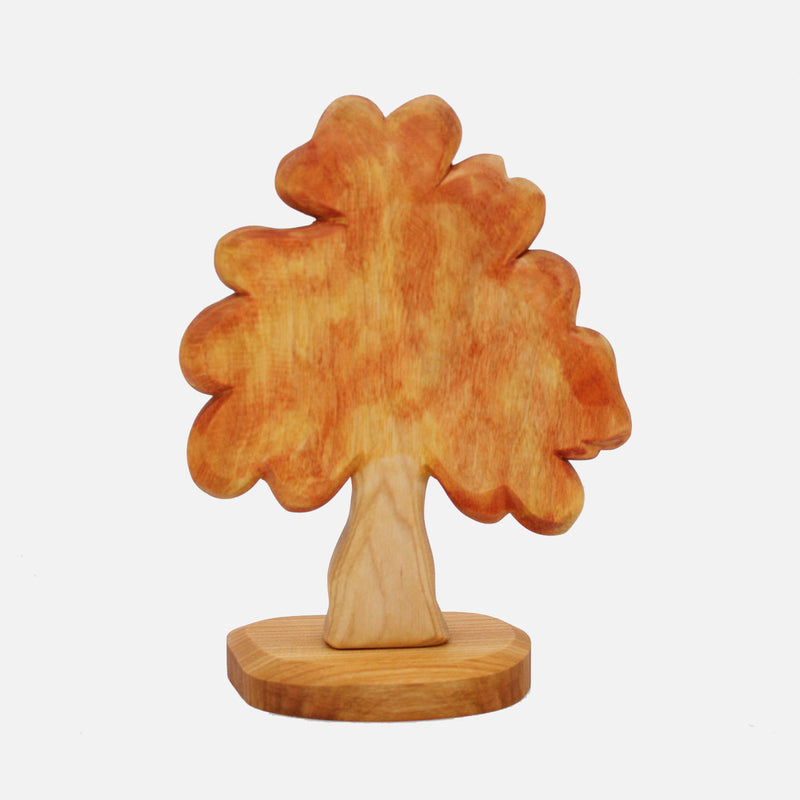 Handcrafted Wooden Big Autumn Tree