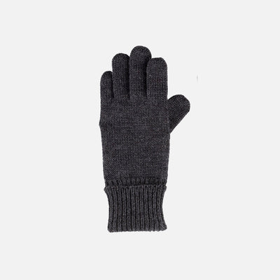 Merino Wool Gloves - Anthracite