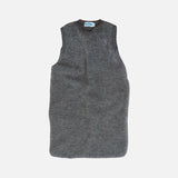 Merino Wool Fleece Sleeveless Sleeping Bag - Slate