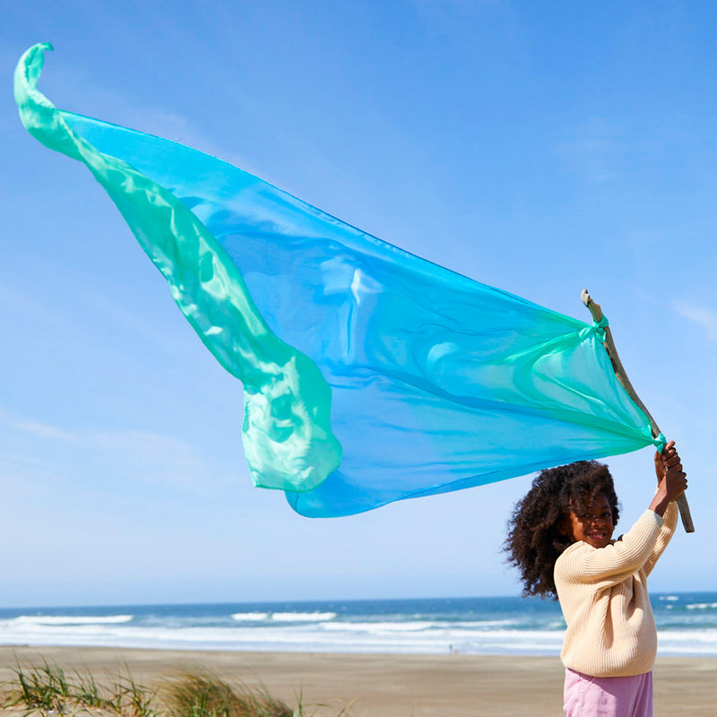 Large Enchanted Play Silks - Sea