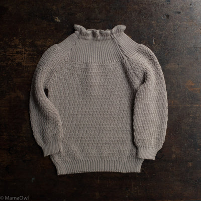 Merino Wool Sweater - Beige