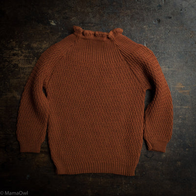 Merino Wool Sweater - Copper