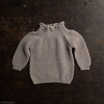 Baby Merino Wool Sweater - Beige