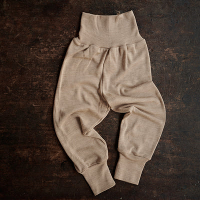 Batis Baby Pants - Merino Wool & Silk - Sandstorm