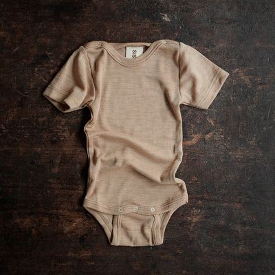 Crane Baby Body - Merino Wool & Silk - Sandstorm