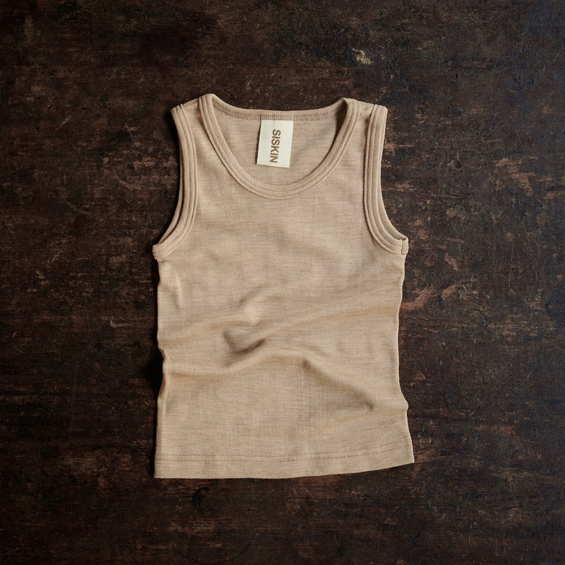 Swift Top - Merino Wool & Silk - Sandstorm