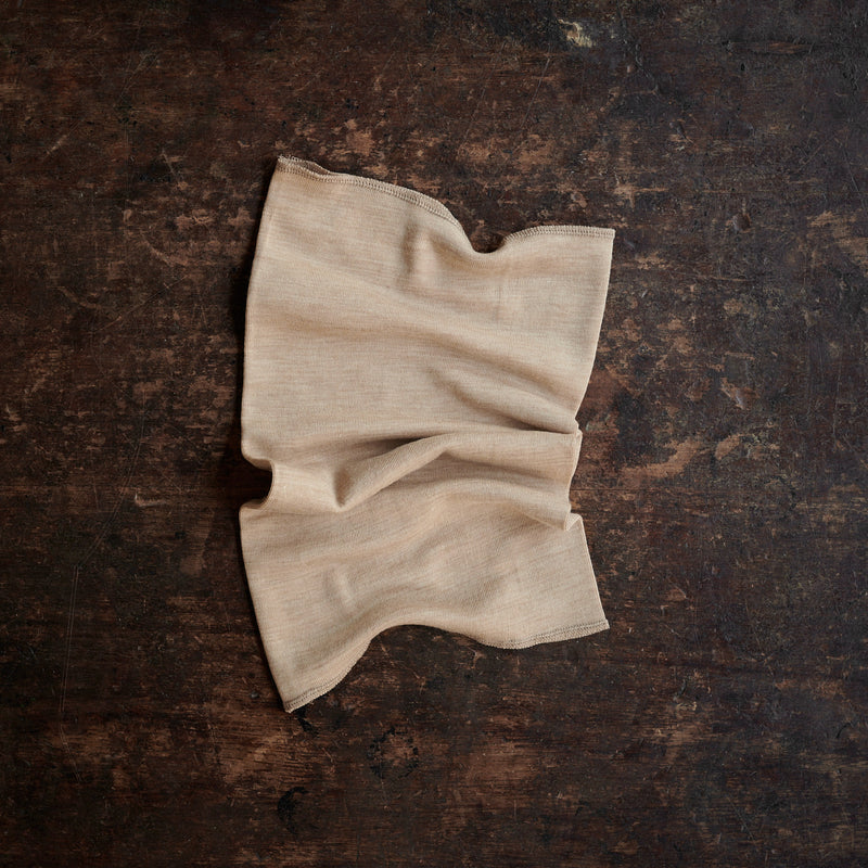 Coot Snood - Merino Wool & Silk - Sandstorm