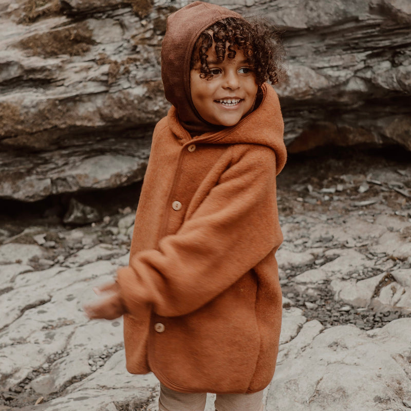 Darter Baby & Kids Balaclava - Merino Wool & Silk - Squirrel