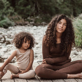 Finch Women's Leggings - Merino Wool & Silk - Squirrel