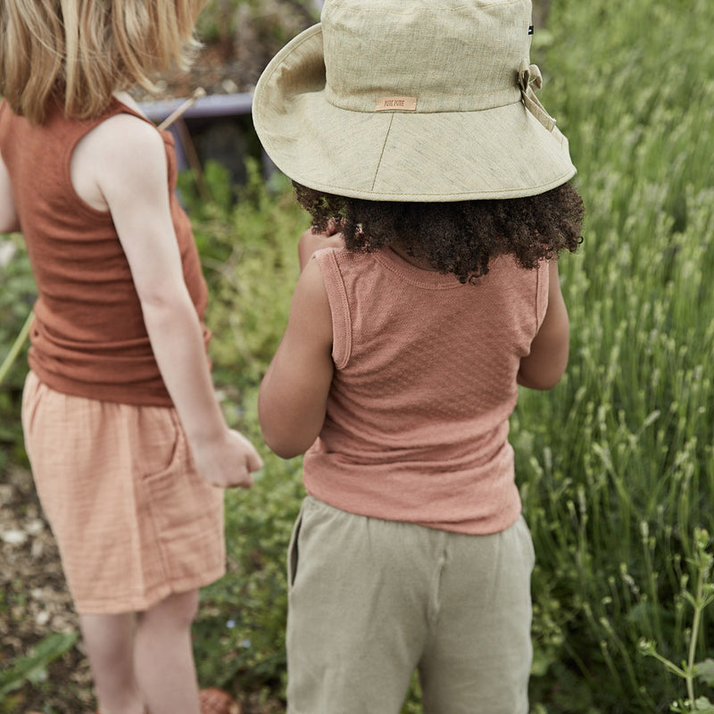 Swift Top - Merino Wool & Silk - Deep Rust