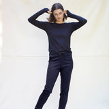 Womens Merino Wool 24-7 Trouser - Midnight