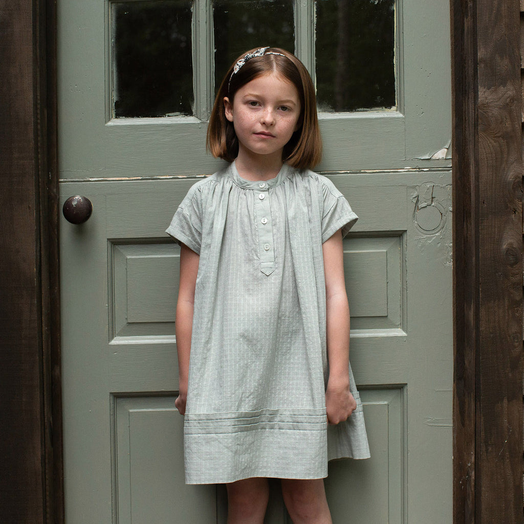 Cotton Goldie Dress - Moonstone – MamaOwl