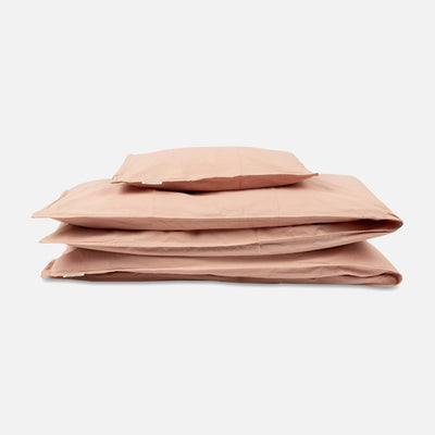 Cotton Duvet & Pillow Cover - Dark Powder - Junior Size