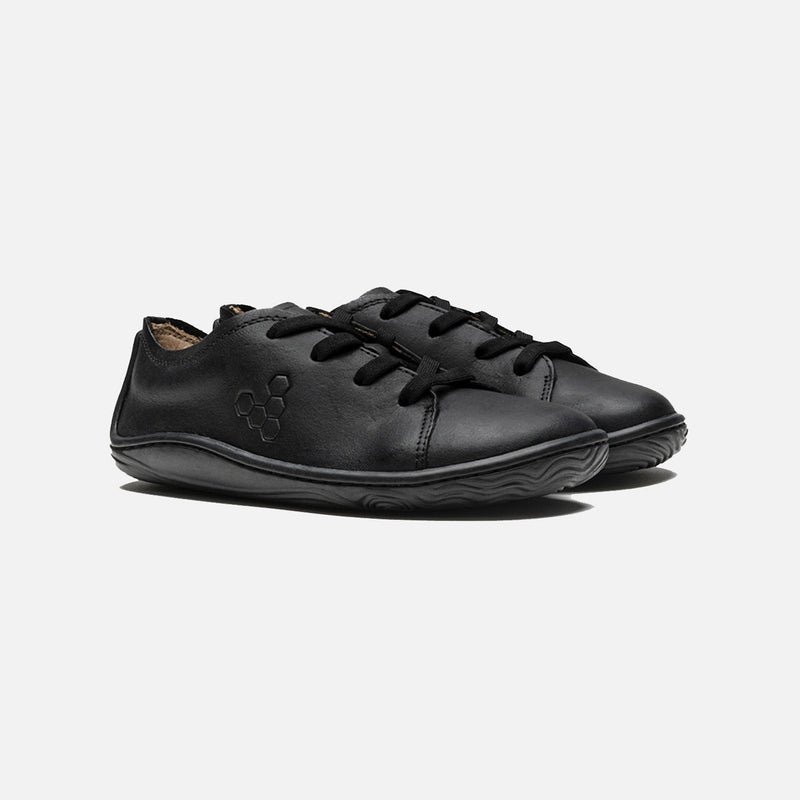 Kids Addis School Shoes - Black