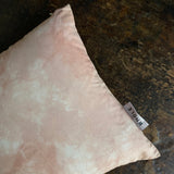 Hand Dyed Cotton Wico Mini Cushion Cover - Pink