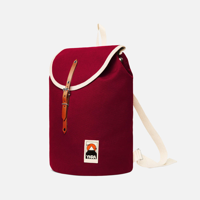 Cotton Canvas Sailor Backpack - Bordeaux