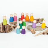Wooden Nins - 12 Pieces