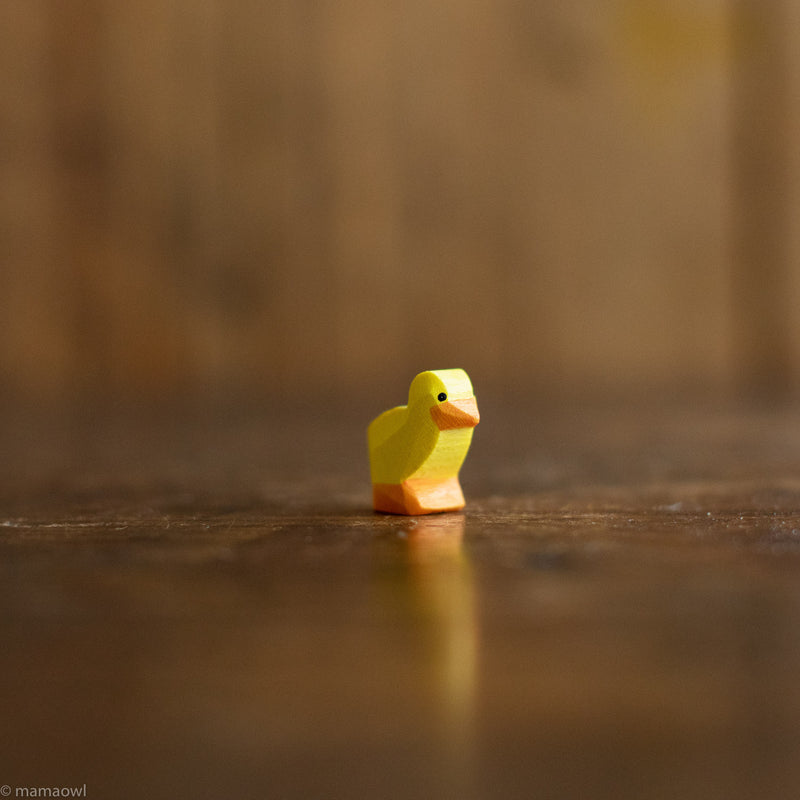 Handcrafted Wooden Tiny Light Chick