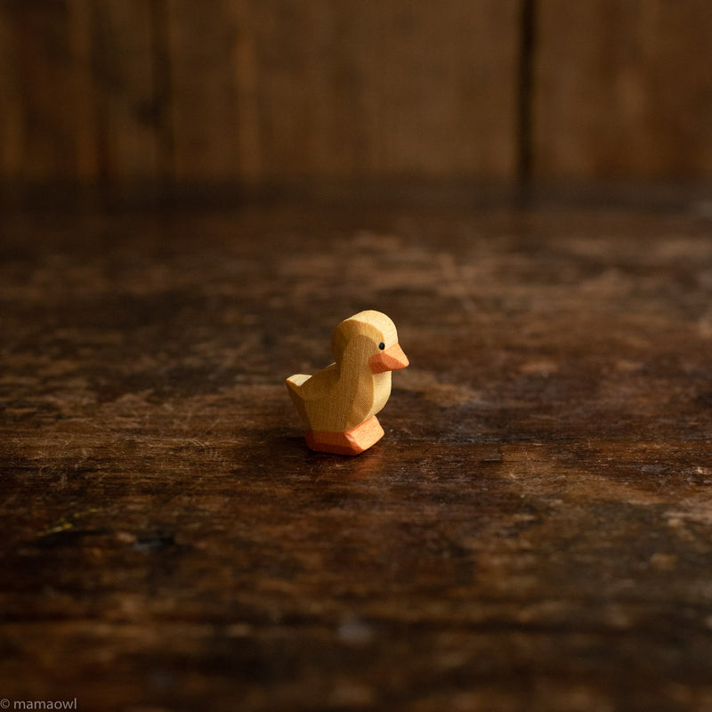 Handcrafted Wooden Duckling