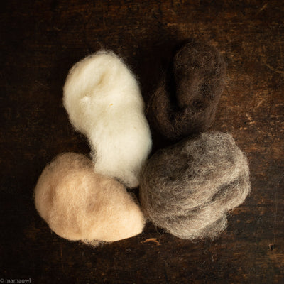Fairy Wool - Natural Colours