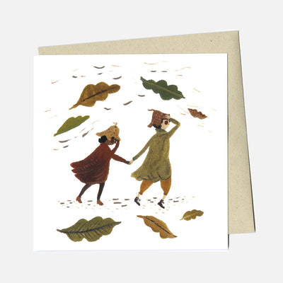 Greeting Card - A Change In The Weather
