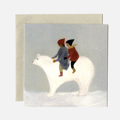 Greeting Card - Snow Bear