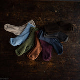 Baby, Kids & Adults Merino Wool Socks - Dark Grey Melange