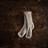 Baby & Kids Merino Wool Socks - Sand Melange