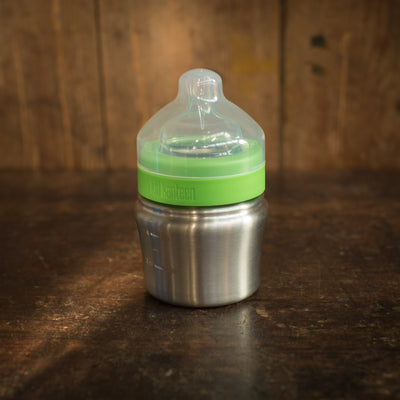 Kid Kanteen Baby Bottle - 148ml - Brushed Stainless