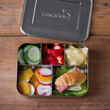 Stainless Steel Large Cinco Bento Lunch Box